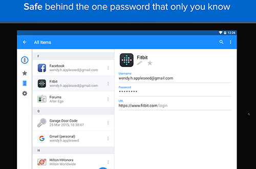 Додаток 1Password для Андроїд, скачати безкоштовно програми для планшетів і телефонів.