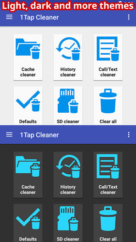 Baixar grátis 1 tap cache cleaner para Android. Programas para celulares e tablets.