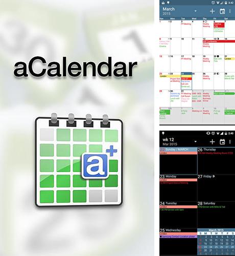 Download aCalendar for Android phones and tablets.