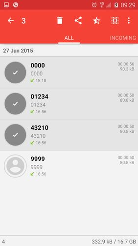 ACR: Call recorder app for Android, download programs for phones and tablets for free.