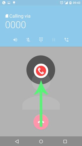 Capturas de tela do programa ACR: Call recorder em celular ou tablete Android.