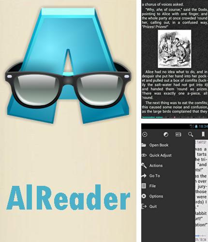 Download AlReader - Any text book reader for Android phones and tablets.
