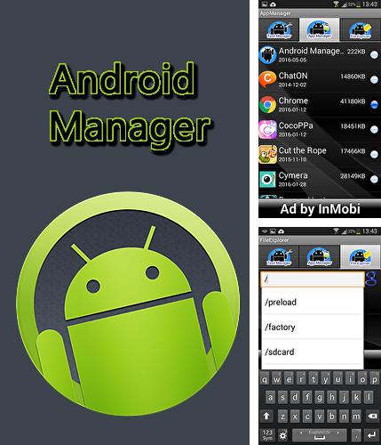 Télécharger gratuitement Manager Android  pour Android. Application sur les portables et les tablettes.