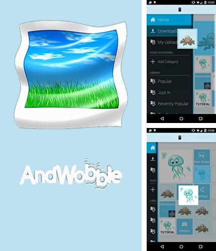 Neben dem Programm Plus Messenger für Android kann kostenlos AndWobble für Android-Smartphones oder Tablets heruntergeladen werden.
