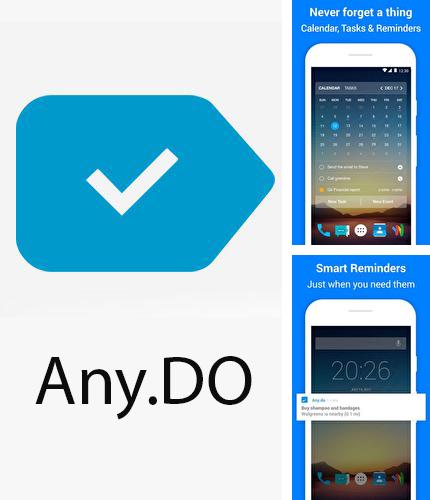 Download Any.do: To-do list, calendar, reminders & planner for Android phones and tablets.