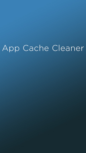 App Cache Cleaner