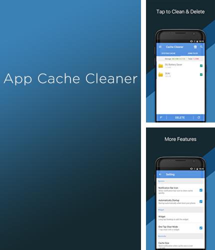 Neben dem Programm Avast: Mobile security für Android kann kostenlos App Cache Cleaner für Android-Smartphones oder Tablets heruntergeladen werden.