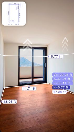 Laden Sie kostenlos AR plan 3D ruler – Camera to plan, floorplanner für Android Herunter. Programme für Smartphones und Tablets.