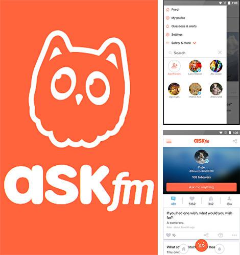 Baixar grátis Ask.fm apk para Android. Aplicativos para celulares e tablets.
