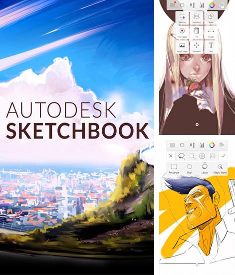 Outre le programme Square home pour Android vous pouvez gratuitement télécharger Autodesk: SketchBook sur le portable ou la tablette Android.
