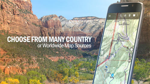 Descargar gratis Back Country Navigator para Android. Programas para teléfonos y tabletas.