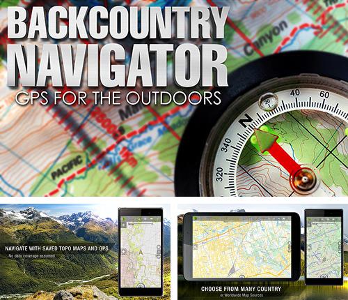 Besides Cam scanner Android program you can download Back country navigator for Android phone or tablet for free.