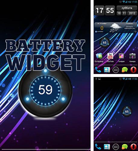 Laden Sie kostenlos Batterie Widget für Android Herunter. App für Smartphones und Tablets.