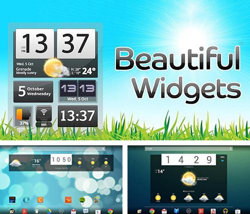 Descargar gratis Beautiful widgets para Android. Apps para teléfonos y tabletas.