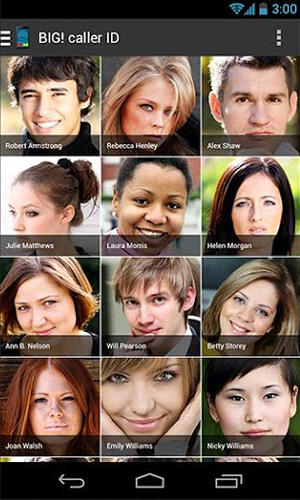 Descargar gratis Big caller ID para Android. Programas para teléfonos y tabletas.