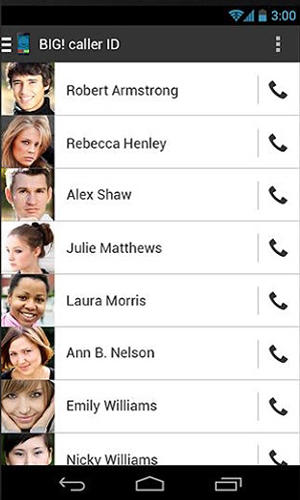 Big caller ID app for Android, download programs for phones and tablets for free.