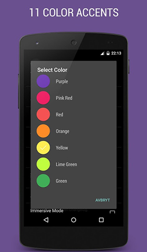 Capturas de pantalla del programa Blackbird para teléfono o tableta Android.