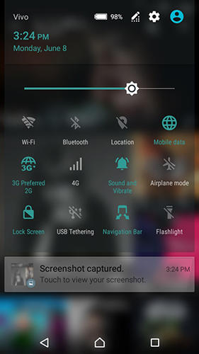 Application Blurred system UI pour Android, télécharger gratuitement des programmes pour les tablettes et les portables.
