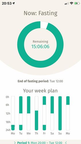Laden Sie kostenlos BodyFast intermittent fasting: Coach, diet tracker für Android Herunter. Programme für Smartphones und Tablets.