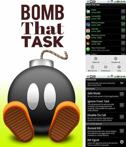 Бесплатно скачать программу Bomb that task на Андроид телефоны и планшеты.