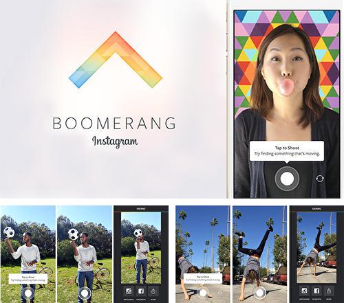 Бесплатно скачать программу Boomerang Instagram на Андроид телефоны и планшеты.