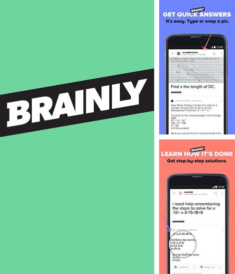 Télécharger gratuitement Brainly: Instruction pour Android. Application sur les portables et les tablettes.