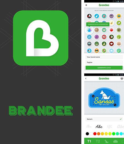 Télécharger gratuitement Brandee - Créateur gratuit du logo pour Android. Application sur les portables et les tablettes.