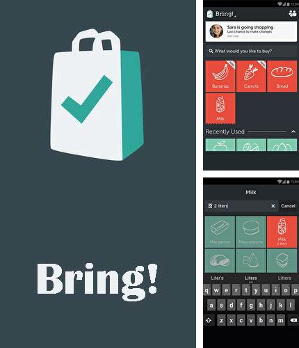 Бесплатно скачать программу Bring! Grocery shopping list на Андроид телефоны и планшеты.