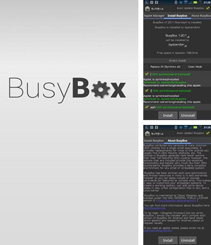 Neben dem Programm Gravity screen für Android kann kostenlos BusyBox Panel für Android-Smartphones oder Tablets heruntergeladen werden.