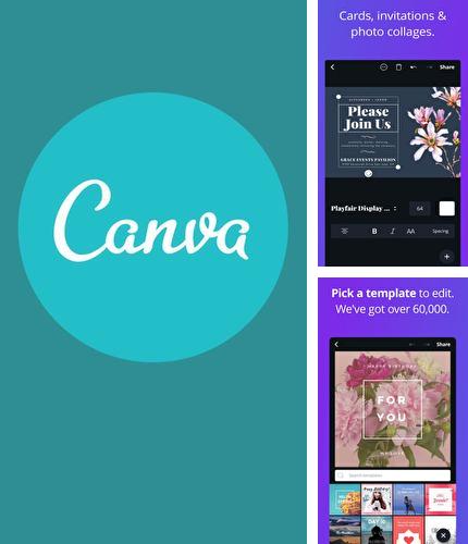 Бесплатно скачать программу Canva - Free photo editor на Андроид телефоны и планшеты.