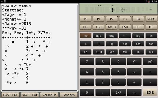 Télécharger gratuitement CASIO FX602P pour Android. Programmes sur les portables et les tablettes.