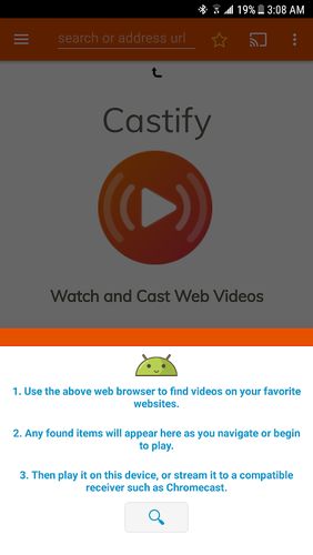 Aplicativo Cast to TV & Chromecast para Android, baixar grátis programas para celulares e tablets.