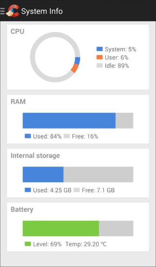 アンドロイド用のアプリCCleaner 。タブレットや携帯電話用のプログラムを無料でダウンロード。