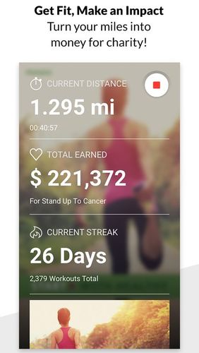 Charity Miles: Walking & running distance tracker を無料でアンドロイドにダウンロード。携帯電話やタブレット用のプログラム。