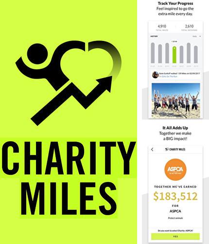 Descargar gratis Charity Miles: Walking & running distance tracker para Android. Apps para teléfonos y tabletas.