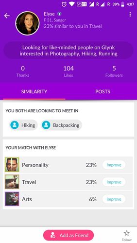 Rove: Chat & meet new people app for Android, download programs for phones and tablets for free.