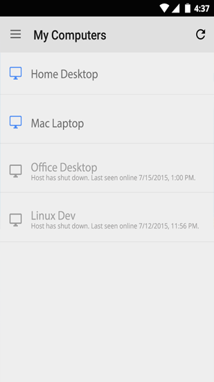 Application Chrome Remote Desktop pour Android, télécharger gratuitement des programmes pour les tablettes et les portables.