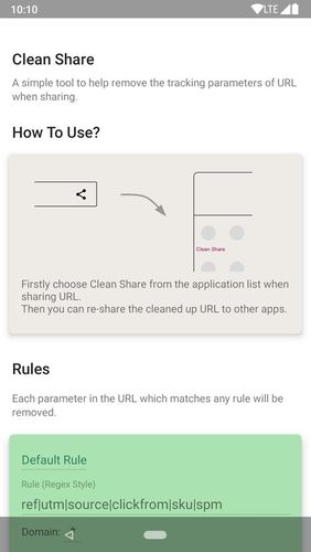 Télécharger gratuitement Clean share pour Android. Programmes sur les portables et les tablettes.