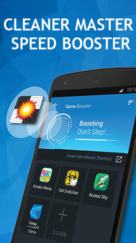 Baixar grátis Cleaner: Master speed booster apk para Android. Aplicativos para celulares e tablets.