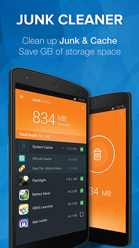 Cleaner: Master speed booster app for Android, download programs for phones and tablets for free.