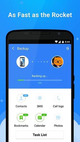 Die App CM Backup für Android, Laden Sie kostenlos Programme für Smartphones und Tablets herunter.