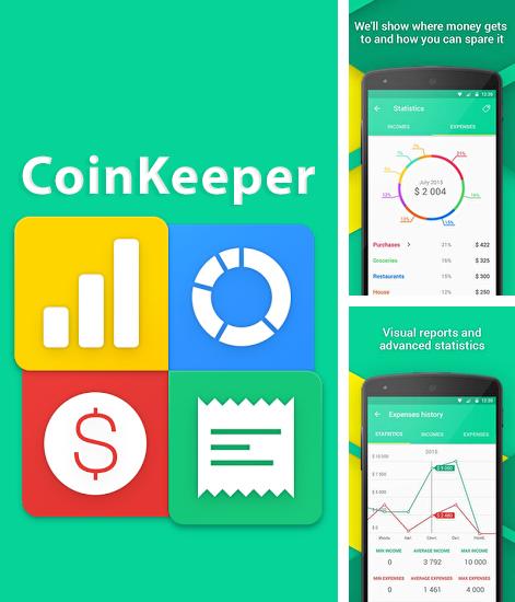 Laden Sie kostenlos Coin Keeper für Android Herunter. App für Smartphones und Tablets.