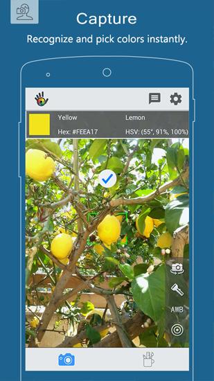 Laden Sie kostenlos Color Grab für Android Herunter. Programme für Smartphones und Tablets.