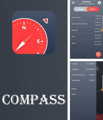 Laden Sie kostenlos Kompass für Android Herunter. App für Smartphones und Tablets.