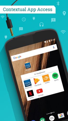 Télécharger gratuitement Contextual app folder pour Android. Programmes sur les portables et les tablettes.