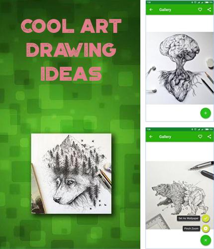 Бесплатно скачать программу Cool art drawing ideas на Андроид телефоны и планшеты.