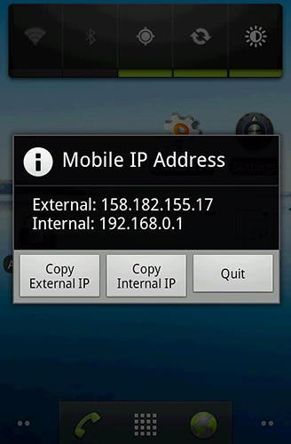 Télécharger gratuitement Copy IP pour Android. Programmes sur les portables et les tablettes.