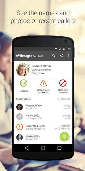 Whitepages Caller ID