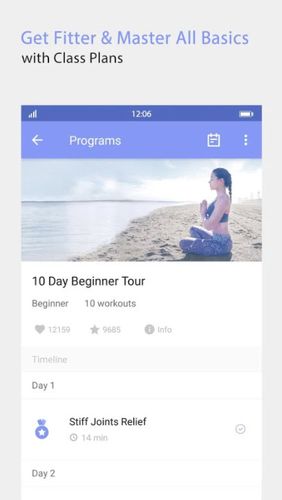 Descargar gratis Daily yoga para Android. Programas para teléfonos y tabletas.