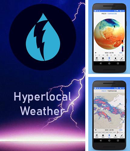 Laden Sie kostenlos Dark Sky - Hyperlokales Wetter für Android Herunter. App für Smartphones und Tablets.